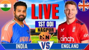 India vs England 1st ODI